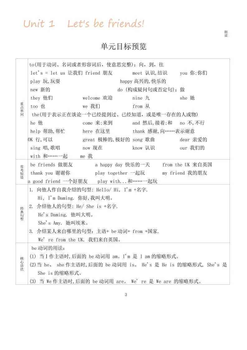 三上英语-外研版知识点归纳-大象资料网